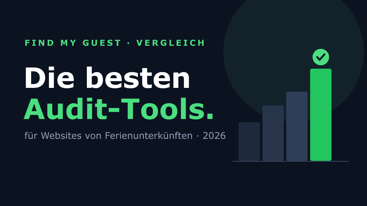 Die besten Website-Audit-Tools für Kurzzeitvermieter (2026)