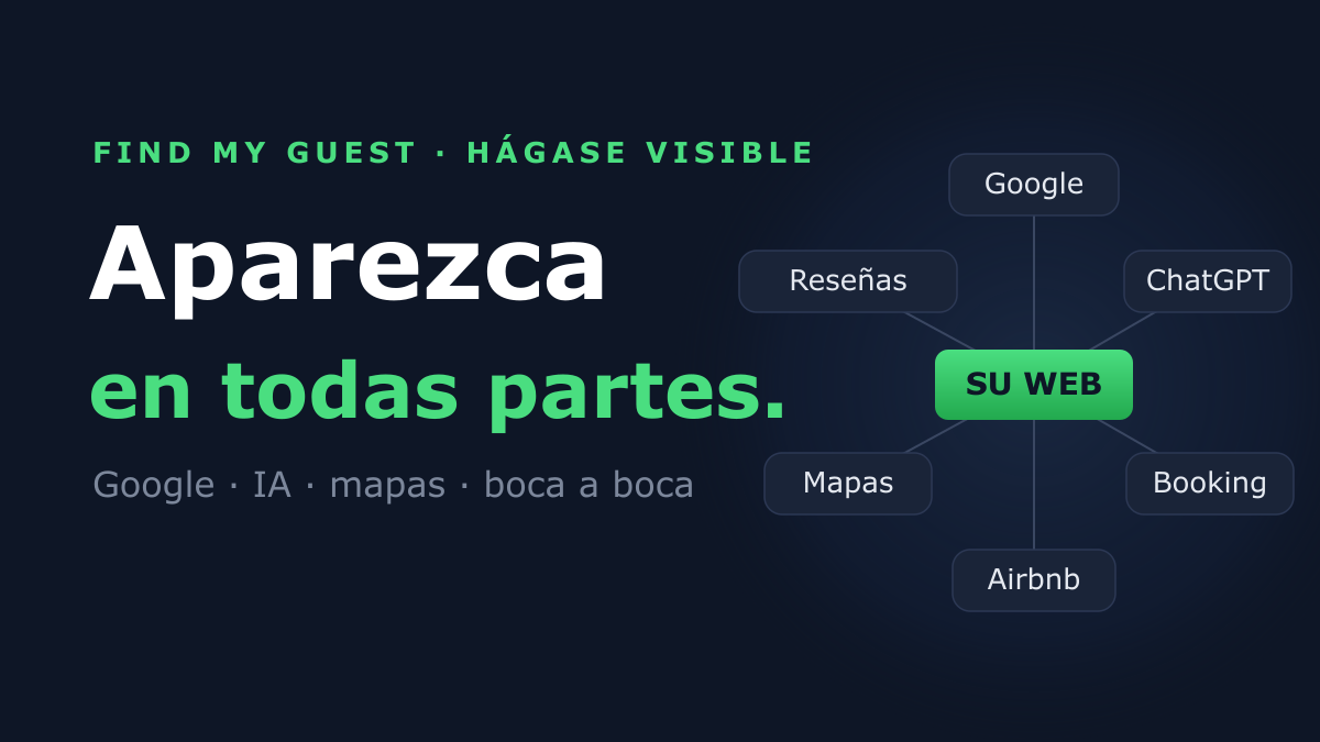 Cómo hacer que te encuentren: la guía para que descubran tu alquiler de corta duración