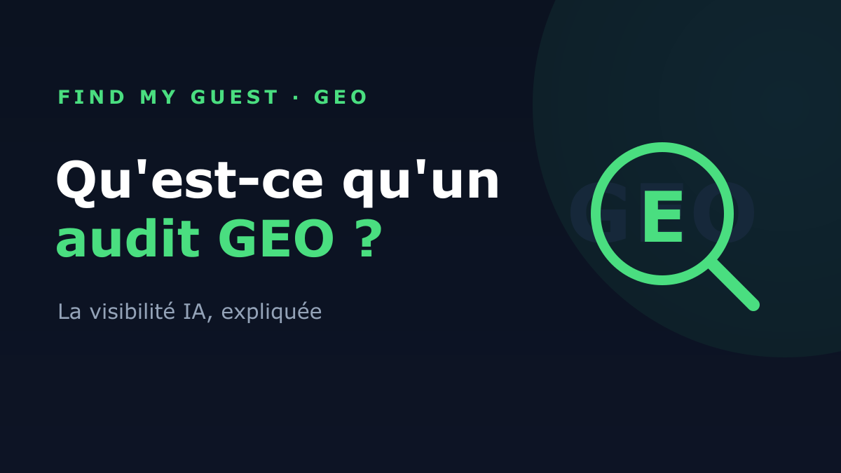 Le GEO pour les locations de vacances : comment se faire citer par ChatGPT, Gemini et Perplexity